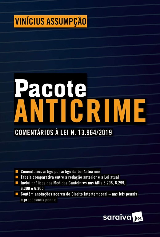 Capa de Pacote Anticrime